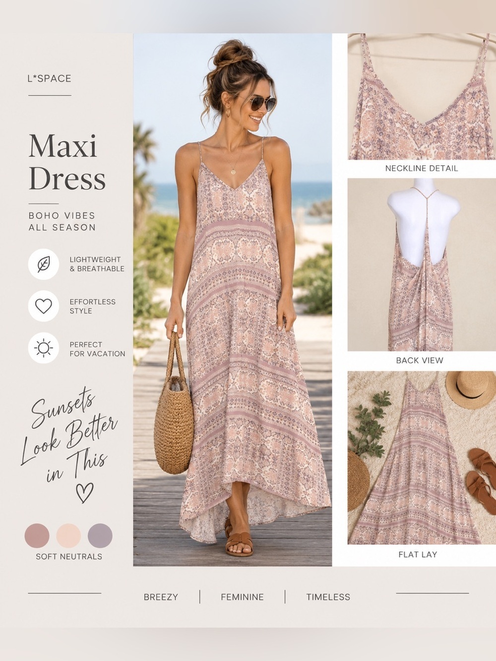 L Space‎ Maxi Dress